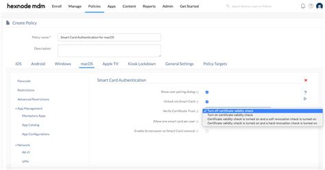 macos smart card authentication|Configure Smart Card Logon for MacOS .